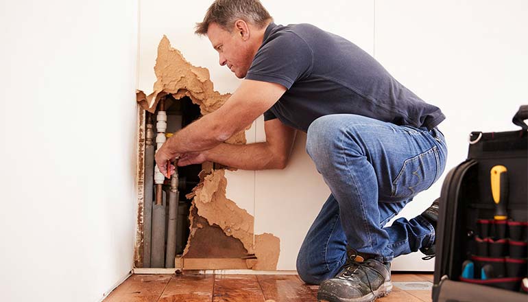 Cold Water Pipe Condensation